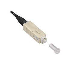 LEVITON  499SC-BG9               FASTSPLICE SC OM1 BGE 12PK  PC POLISH CONNECTOR 900UM   FASTSPLICE