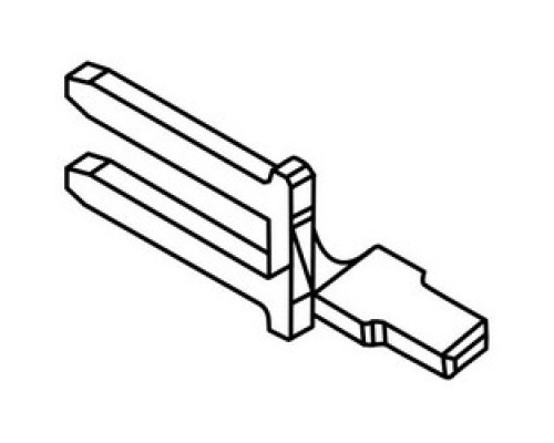 FALCON LOCK  Q330-168               Door Lock Cylinder Tailpiece, For W Series SFIC Cylinder