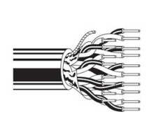 BELDEN  9327 0601000               Multi-Conductor - Audio, Control and Instrumentation Cable 54 22 AWG PVC Shield PVC Chrome
