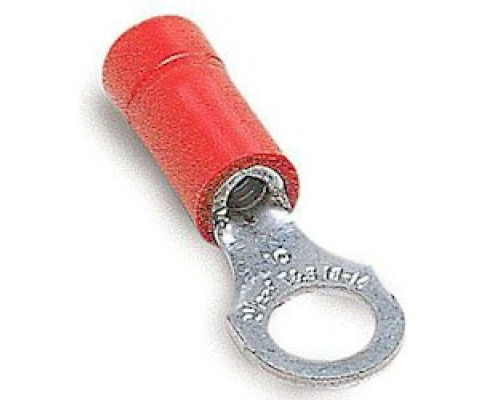 THOMAS & BETTS  RA857M               VINYL INSULATED RING     22-16 AWG 6 BOLT MYLAR TAPE  RED