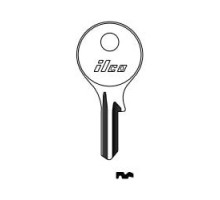 KABA ILCO CORP  DM31 NP A22  AA00000836              Cylinder Lock Key Blank, Steel, Nickel Plated, 23 Price Group, For Dom