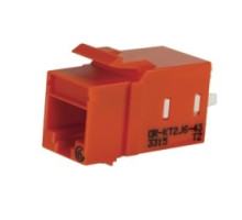 ORTRONICS  KT2J6-43               Category 6 Keystone Jack, Lacing Cap Termination, Orange
