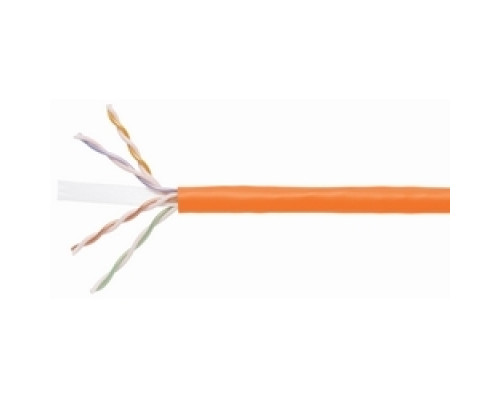 COMMSCOPE SYSTIMAX SOLUTIONS  700210024  2071E ORG C6 4/23 U/UTP W1000              Copper Cable, GigaSPEED XL 2071E, Category 6, 23 AWG, 4 Pair, Unshielded, UTP, Solid Bare Copper Conductor, FEP/PVC, CMP, Plenum Cable, Orange Jacket, 100