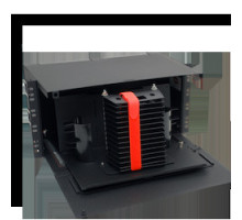 CORNING CSH-05U-F        Closet Splice Housing CSH 5 Rack Units, Holds 14 0.4-in Splice Trays