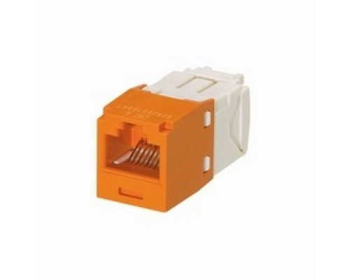 PANDUIT  CJ688TGOR               Mini-Com UTP RJ45 Cat 6 TG Jack Module Orange