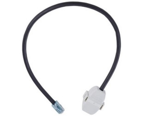 COMMSCOPE SYSTIMAX SOLUTIONS  760235587  CCA-CAT6-PLENUM-BLACK-N018              SYSTIMAX Category 6 U/UTP Cord, Plenum, RJ45 to Ceiling connector, 1.5 ft, black