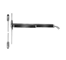 VON DUPRIN  EL3327A-EO US3 36X84               Electric Latch Retraction Rod Exit Device, Surface Mounted Vertical, Grooved Case, 36