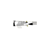 BELDEN BAV  8428 0101000               Multi-Conductor - Two-Conductor, Low-Impedance Cable 2 18 AWG EPDM BRD CPE Black