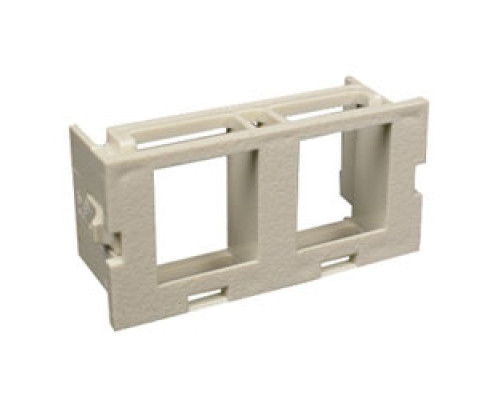 WIREMOLD  CM2-U2KEYA               2a dual unloaded keystone mod Ivory