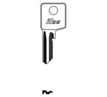 KABA ILCO CORP  DM21 NP A13               Cylinder Lock Key Blank, Brass, Nickel Plated, 13 Price Group, For Dom