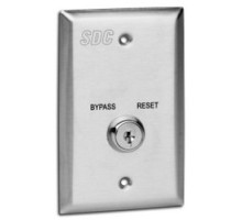 SECURITY DOOR CONTROLS  728RU               Delayed Egress Lock Key Switch, Reset/Bypass