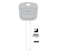 KABA ILCO CORP  EK3-SUB1 NS A92  IAX00003650              Vehicle Key, N, Electronic, Cloning Tool, Special Key Machine, Brass, Nickel Plated, 62 Price Group, For Subaru