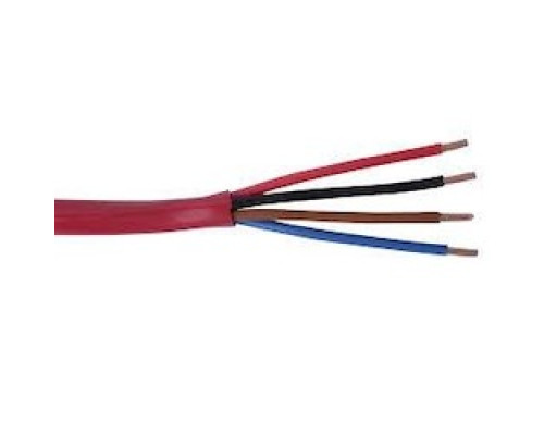 LIBERTY AV  18-4C-FPLR-RED               Liberty Red Fire Alarm Signaling and Control 18 AWG 4-Conductor Cable