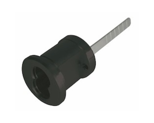 GENERAL LOCK  RC-IC7 10B               Rim Interchangeable Core Housing, 7-Pin, Rigid Tailpiece, Solid Brass, Oil Rubbed Dark Bronze, For 7-Pin Core