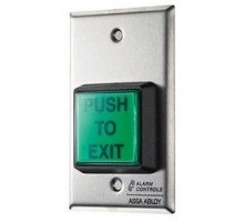 ALARM CONTROLS  TS-2-2T               Alarm Control Pushbutton, 1-Gang, Momentary, SPDT, 12/24 VAC/DC, 10A at 35 VDC Contact, 2 to 45 Second, 2