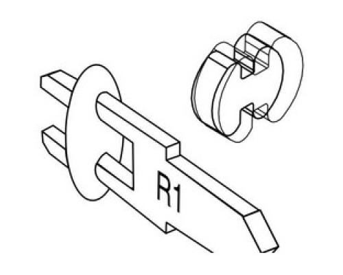 MARKS USA  HR1984               Interchangeable Core Tailpiece, Cylindrical, For Entrance/Vestibule/Institution/Storeroom/Electronically Locked/Unlocked