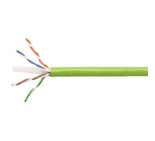 COMMSCOPE SYSTIMAX SOLUTIONS  700212061  1071E SGR C6 4/23 U/UTP W1000              Copper Cable, GigaSPEED XL 1071E, Category 6, 23 AWG, 4 Pair, Unshielded, UTP, Solid Bare Copper Conductor, PO/PVC, CMR, Riser Cable, Green Jacket, 1000Ft