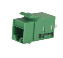 ORTRONICS  KT2J6-45               Category 6 Keystone Jack, Lacing Cap Termination, Green