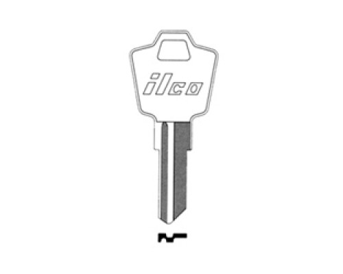 KABA ILCO CORP  1502 NP A07  AA01081002              Cylinder Lock Key Blank, Brass, Nickel Plated, 7 Price Group, For ESP