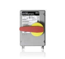 LEVITON  LDS30-AX               30 Amp Non, Fused PowerSwitch Disconnect Switch, 600 Volt, Non, Metallic Enclosure