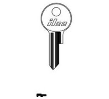 KABA ILCO CORP  AG1 NP A20               Cylinder Lock Key Blank, Brass, Nickel Plated, 20 Price Group, For Age