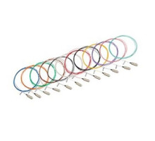 LEVITON  UPPLC-KIT               12-Fiber Individual Color-Coded LC SM Pigtail Kit, 3 Meters, Includes One of Each Color: Blue, Orange, Green, Brown, Slate, White, Red, Black, Yellow, Purple, Rose, Aqua