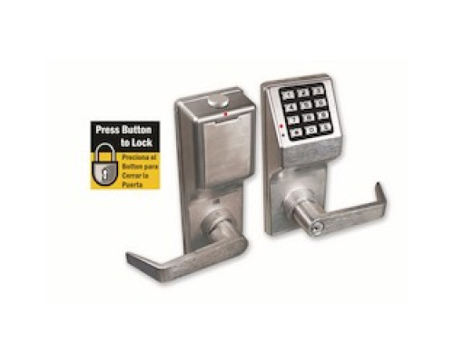 ALARM LOCK SYSTEMS INC  DL4100/26D               Door Lock, Digital, Standard Key Override, Non-Handed, 200 User Code, 1-5/8 to 1-7/8