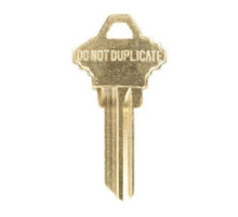 KABA ILCO CORP  100C-NS-DND A35               Key Blank, Look-Alike, 5-Pin, C Keyway, Do Not Duplicate, Natural Nickel Silver, 7 Price Group, For Schlage