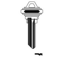 KABA ILCO CORP  101-EF-NS NS A30  IAR55253043              Key Blank, Look-Alike, 6-Pin, EF Keyway, Natural Nickel Silver, 5 Price Group, For Schlage