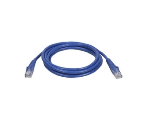 TRIPP LITE N001-007-BK        Cat5e 350MHz Snagless Molded Patch Cable RJ45 M/M - Black, 7-ft.