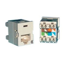 ORTRONICS  TJ600-23               Clarity 6 TracJack, T568A/B, 180 degree, Lt Orange