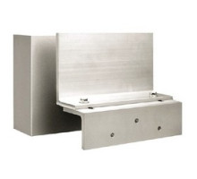 SECURITRON MAGNALOCK CORP  ZA-32/62BK               Magnalock Door Lock Z Bracket Kit, Adjustable, Black Anodized, Includes Oversized Dress Cover, For M32/62 Magnalock