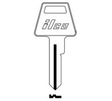 KABA ILCO CORP  A1045L NP A05               Key Blank, Brass, Nickel Plated, 5 Price Group, For American