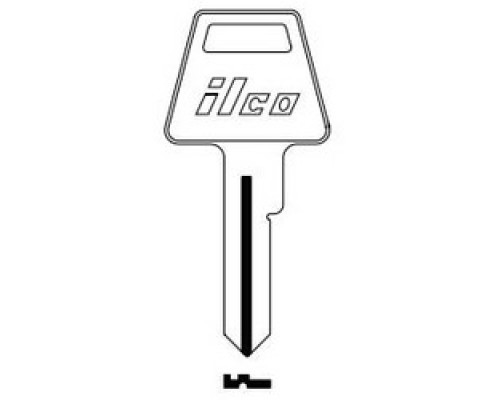 KABA ILCO CORP  A1045L NP A05               Key Blank, Brass, Nickel Plated, 5 Price Group, For American