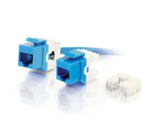 C2G  CG35211  35211              CAT6 180 KeysTone Jack Blue