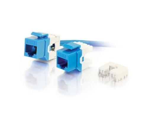 C2G  CG35211  35211              CAT6 180 KeysTone Jack Blue