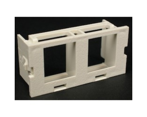 WIREMOLD  CM2-U2KEYA-BK               DUAL KEYSTONE MODULE BLACK  ACTIVATE SERIES ADAPTER BEZEL UNLOADED