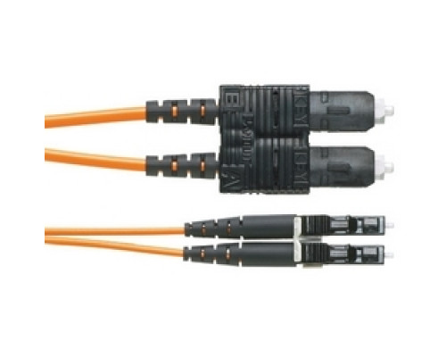 PANDUIT  F62ERLNSNSNM002               OM1 2-Fiber LC-SC duplex PC Riser 2M