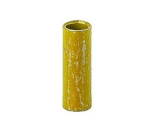 THOMAS & BETTS  GSC205               Two Piece Outer Sleeve Connector For Hexagonal Range, Length 1/4 Inch/6.4mm, Inner Diameter .205 Inches/5.20mm, Outer Diameter .245 Inches/6.22mm, Color Yellow, Soft Bronze, Tin Plated