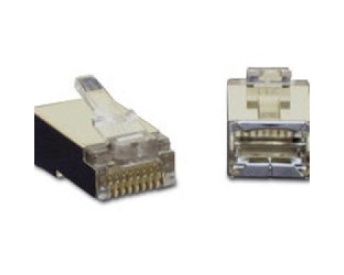 C2G  CG27576  27576              RJ45 STP CAT5 Modular Plug Round Solid/Stranded, 10 Pack