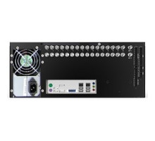 EXACQ 3208-12T-R4A        exacqVision A-series NVR Hybrid, 8 IP Camera Licenses 64 Max. And 32 Analog, 4RU, 12TB, Windows 10 120GB SSD , Professional Client