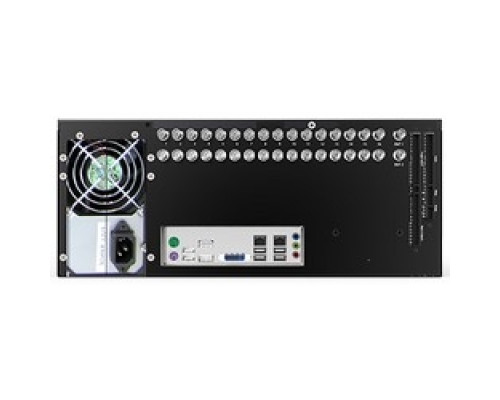 EXACQ 3208-12T-R4A        exacqVision A-series NVR Hybrid, 8 IP Camera Licenses 64 Max. And 32 Analog, 4RU, 12TB, Windows 10 120GB SSD , Professional Client