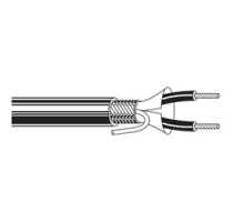 BELDEN BAV  8441 010U1000               Multi-Conductor - Audio, Control and Instrumentation Cable 2 22 AWG PVC SH PVC Black
