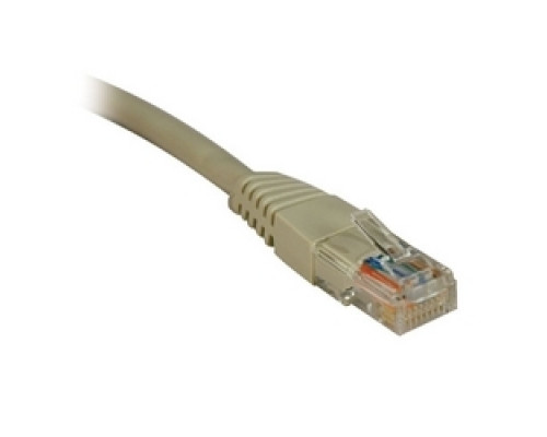 TRIPP LITE N002-050-GY        Cat5e 350MHz Molded Patch Cable RJ45 M/M - Gray, 50-ft.