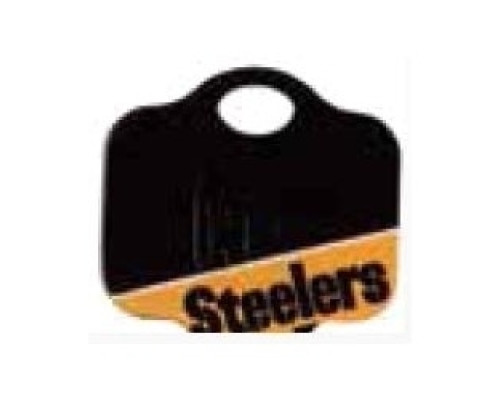 KABA ILCO CORP  SC1-NFL-STEELERS A46               Decorative Key Blank, NFL Team Key, Schlage, Steelers Logo, SC1 Keyway, 46 Price Group