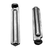 SCHLAGE ALLEGION BRAND  B220-036        Door Lock Tailpiece, Double, 1.375