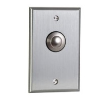 CAMDEN DOOR CONTROL  CM-9080               Door Activation Device Push/Exit Switch, Vandalproof, 1-Gang Faceplate, DPDT, Momentary, 12/24 Volt DC, 2-3/4