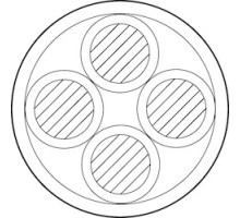 NORTHERN  N1804-7016-0350               18-4C Solid BC PVC Unshielded PVC, CMR - Red - 500’ Box