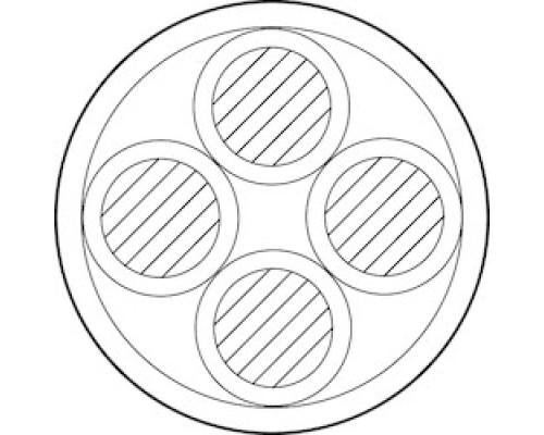 NORTHERN  N1804-7016-0350               18-4C Solid BC PVC Unshielded PVC, CMR - Red - 500’ Box