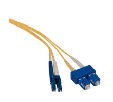 LEVITON UPDCL-S03        Fiber Optic Cable Assembly Single-mode - UPC Polish Duplex SC/LC - 3m 9.8’